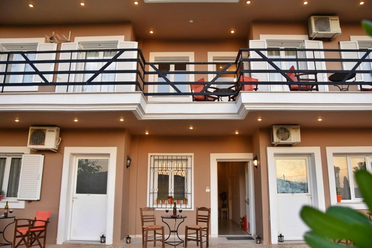 Anemomylos Apartments Lixúri Kültér fotó